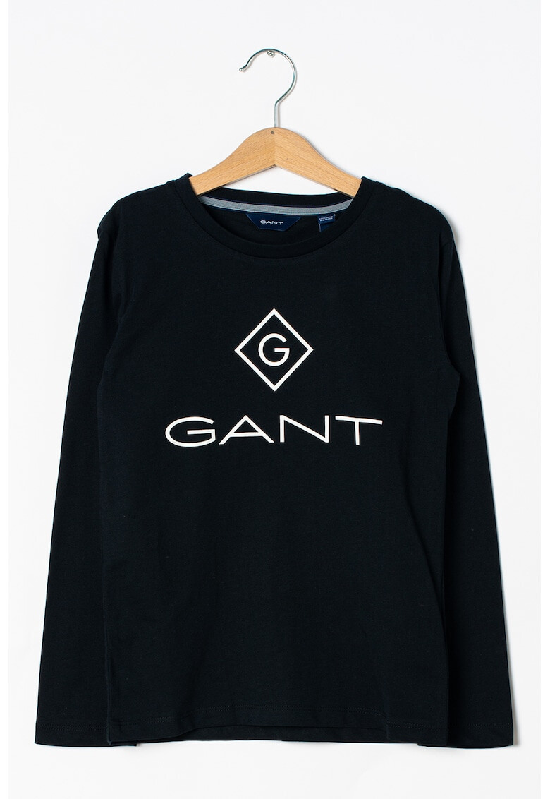 Gant Bluza de bumbac cu imprimeu logo - Pled.ro