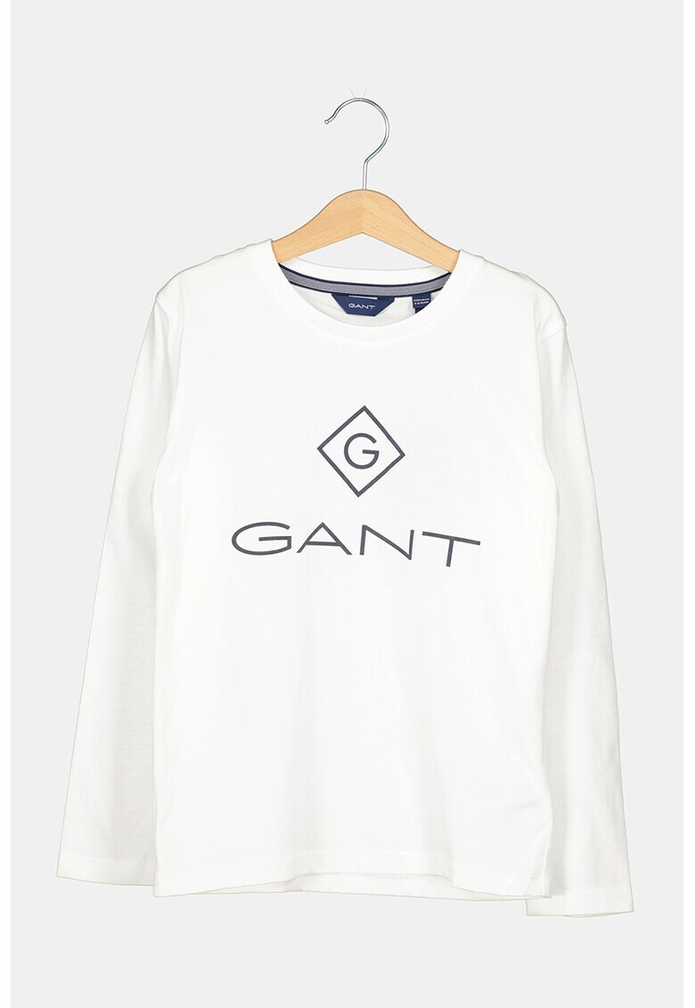 Gant Bluza de bumbac cu imprimeu logo - Pled.ro