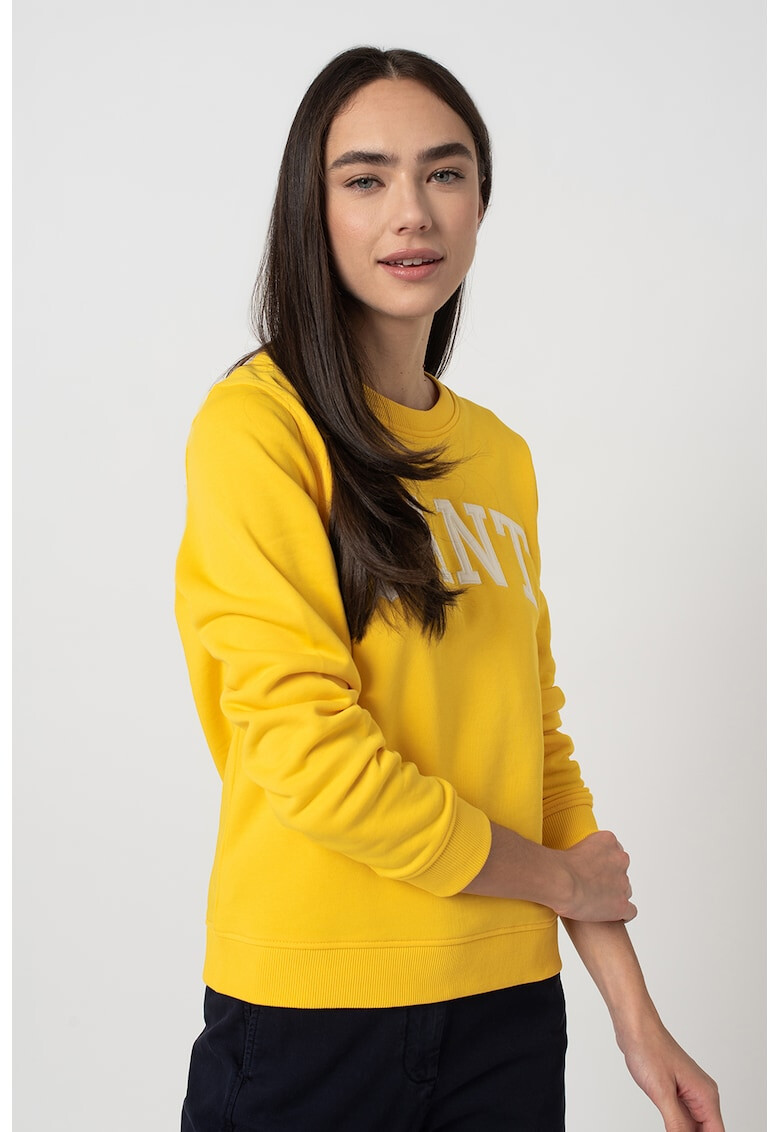 Gant Bluza sport cu logo brodat Arch - Pled.ro