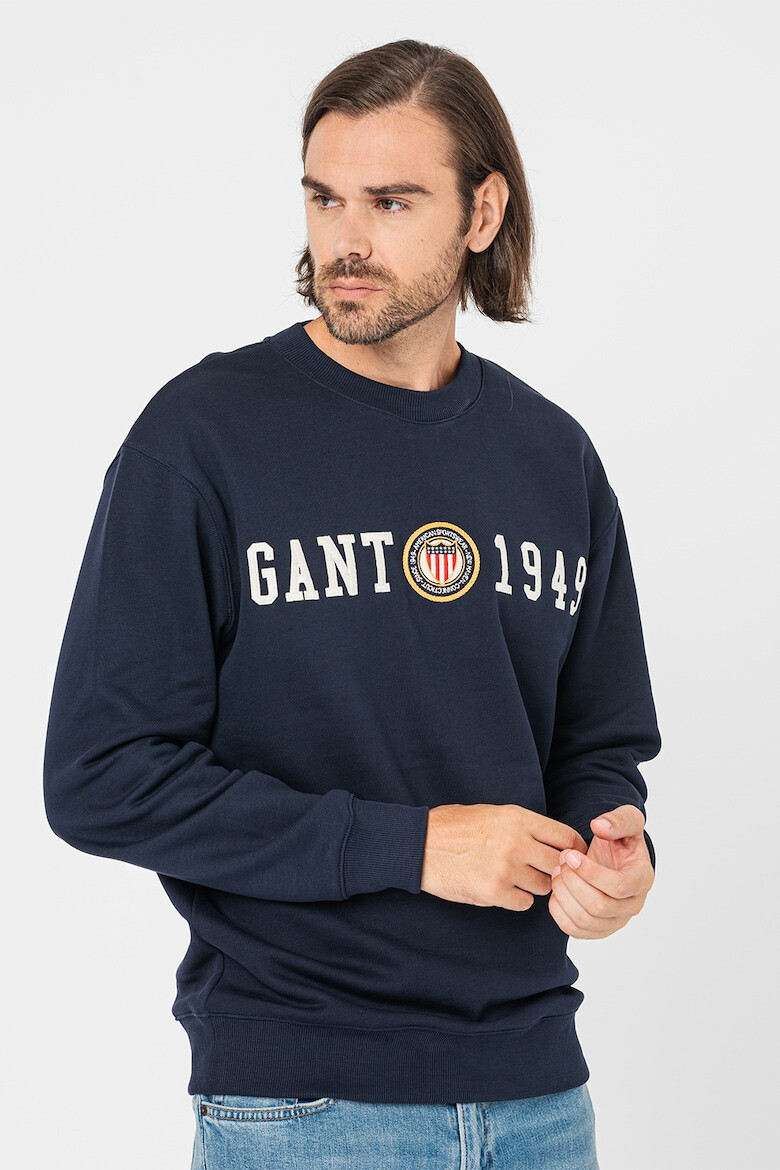 Gant Bluza sport din bumbac Crest - Pled.ro