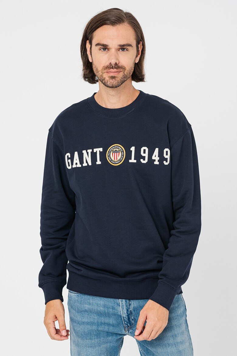 Gant Bluza sport din bumbac Crest - Pled.ro