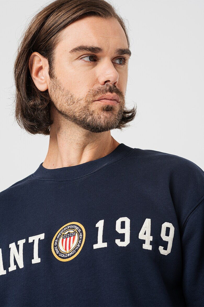 Gant Bluza sport din bumbac Crest - Pled.ro