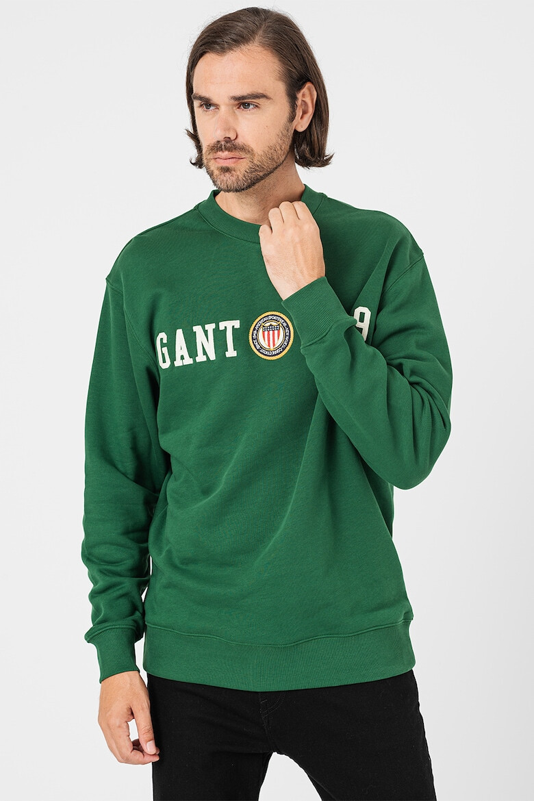 Gant Bluza sport din bumbac Crest - Pled.ro