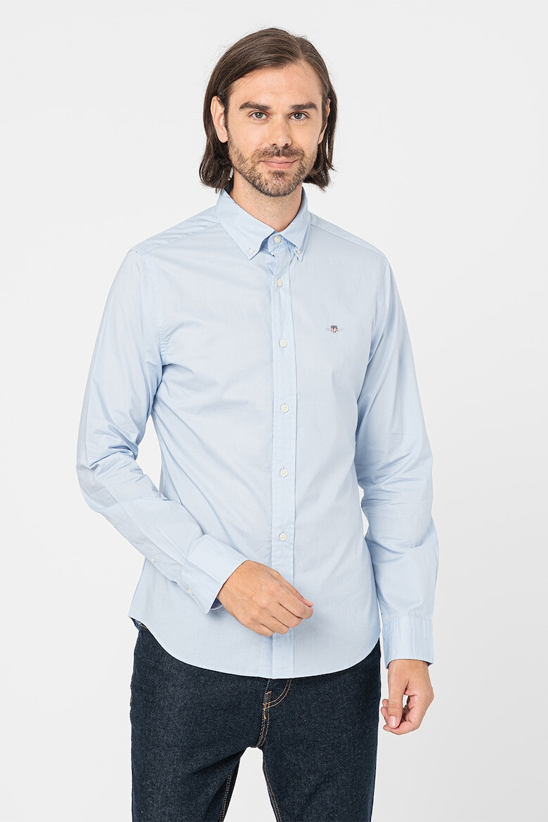 Gant Camasa slim fit cu guler fixat cu nasturi - Pled.ro