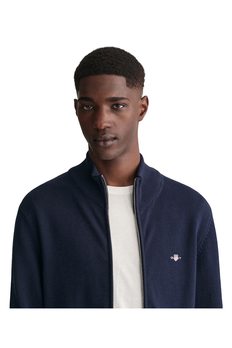 Gant Cardigan de bumbac cu fermoar - Pled.ro