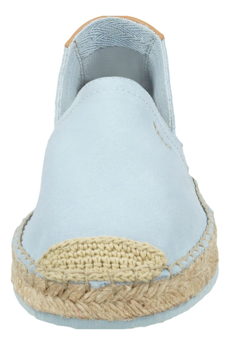 Gant Espadrile de piele intoarsa cu logo discret - Pled.ro