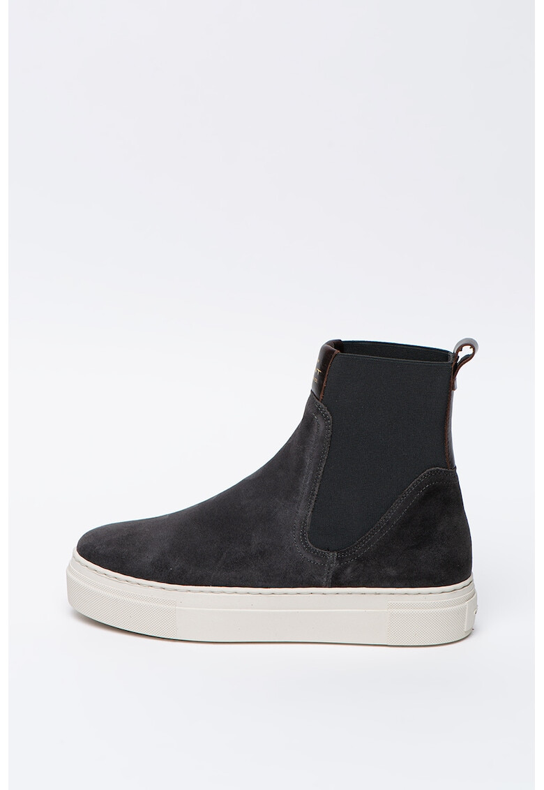 Gant Ghete Chelsea flatform de piele intoarsa - Pled.ro