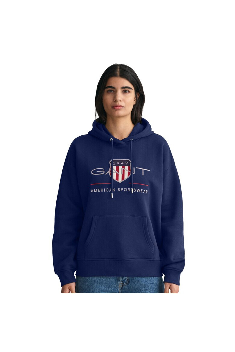 Gant Hanorac cu logo Archive Shield - Pled.ro