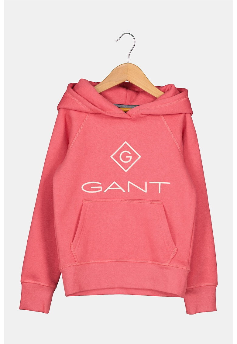 Gant Hanorac cu maneci raglan si imprimeu logo - Pled.ro