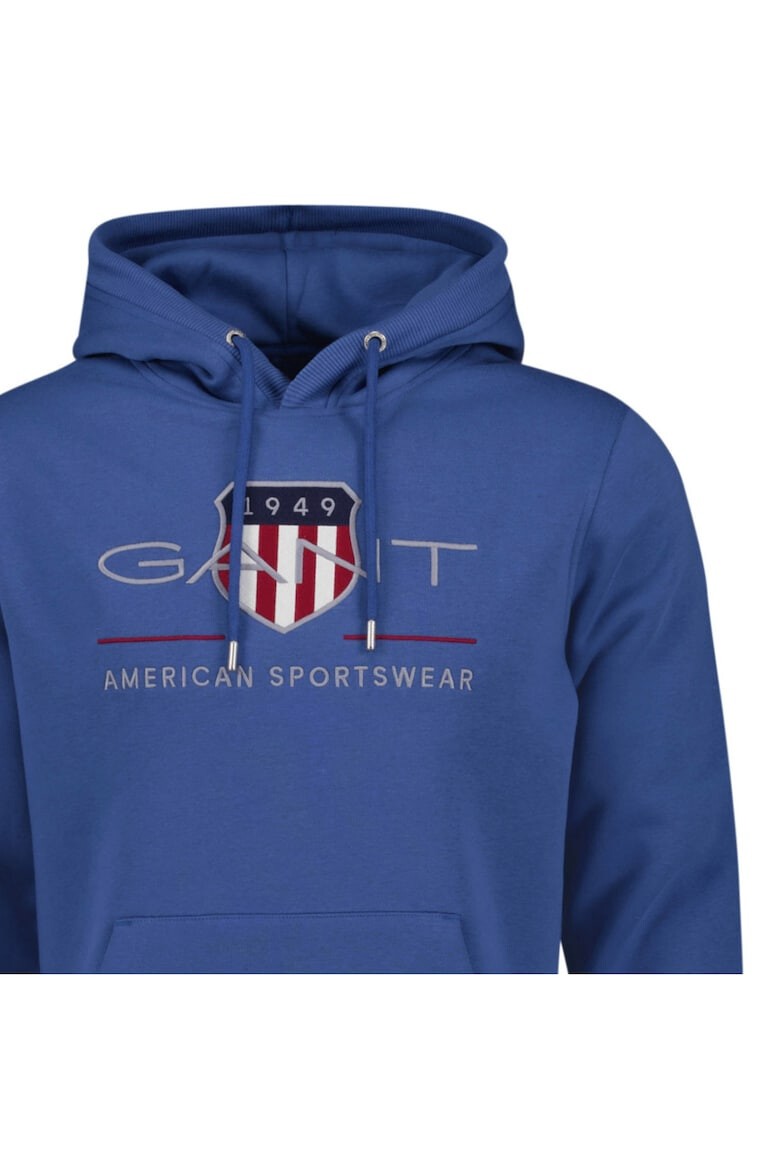 Gant Hanorac regular fit cu logo supradimensionat Archive Shield - Pled.ro