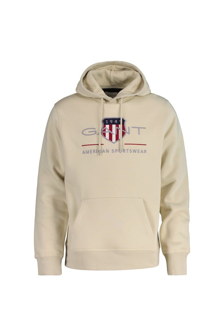 Gant Hanorac regular fit cu logo supradimensionat Archive Shield - Pled.ro