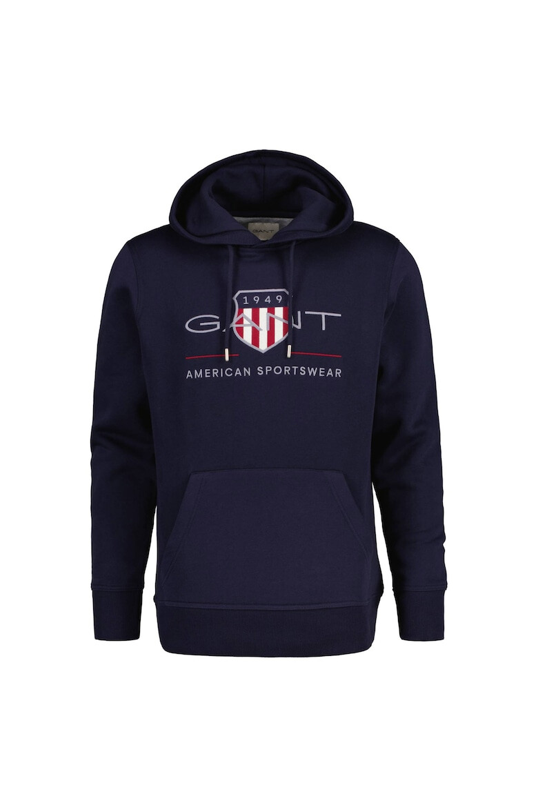 Gant Hanorac regular fit cu logo supradimensionat Archive Shield - Pled.ro