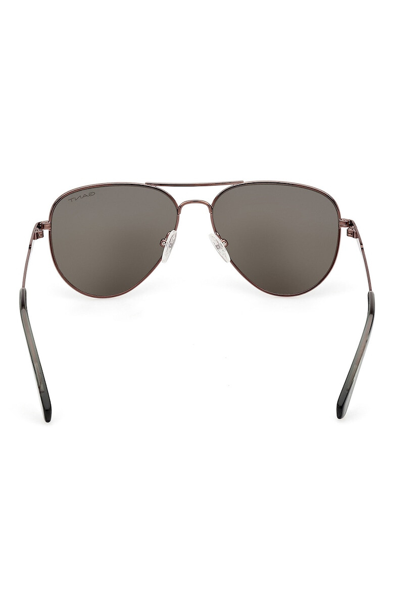 Gant Ochelari de soare aviator cu aspect metalic - Pled.ro