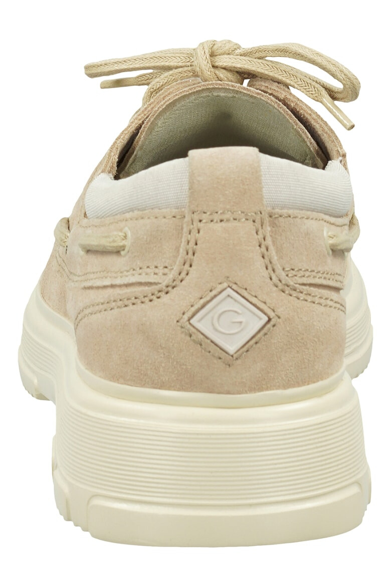 Gant Pantofi boat de piele intoarsa - Pled.ro