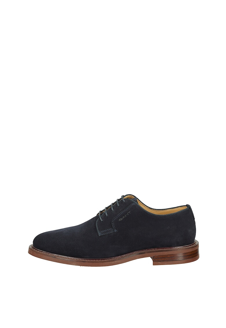 Gant Pantofi Derby de piele intoarsa - Pled.ro