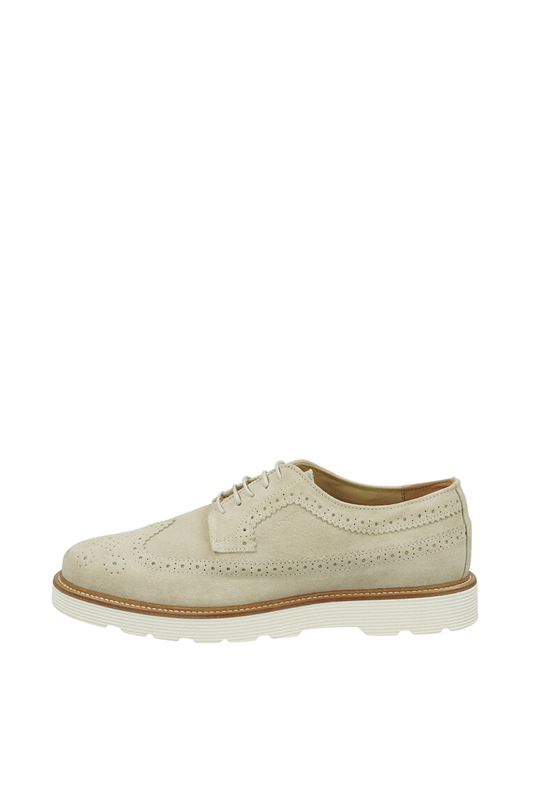 Gant Pantofi Derby de piele intoarsa - Pled.ro