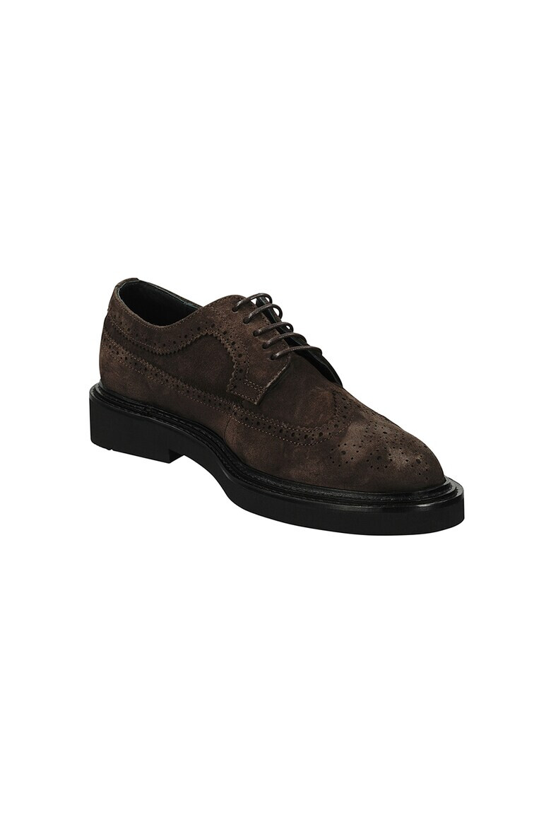 Gant Pantofi derby de piele intoarsa - Pled.ro