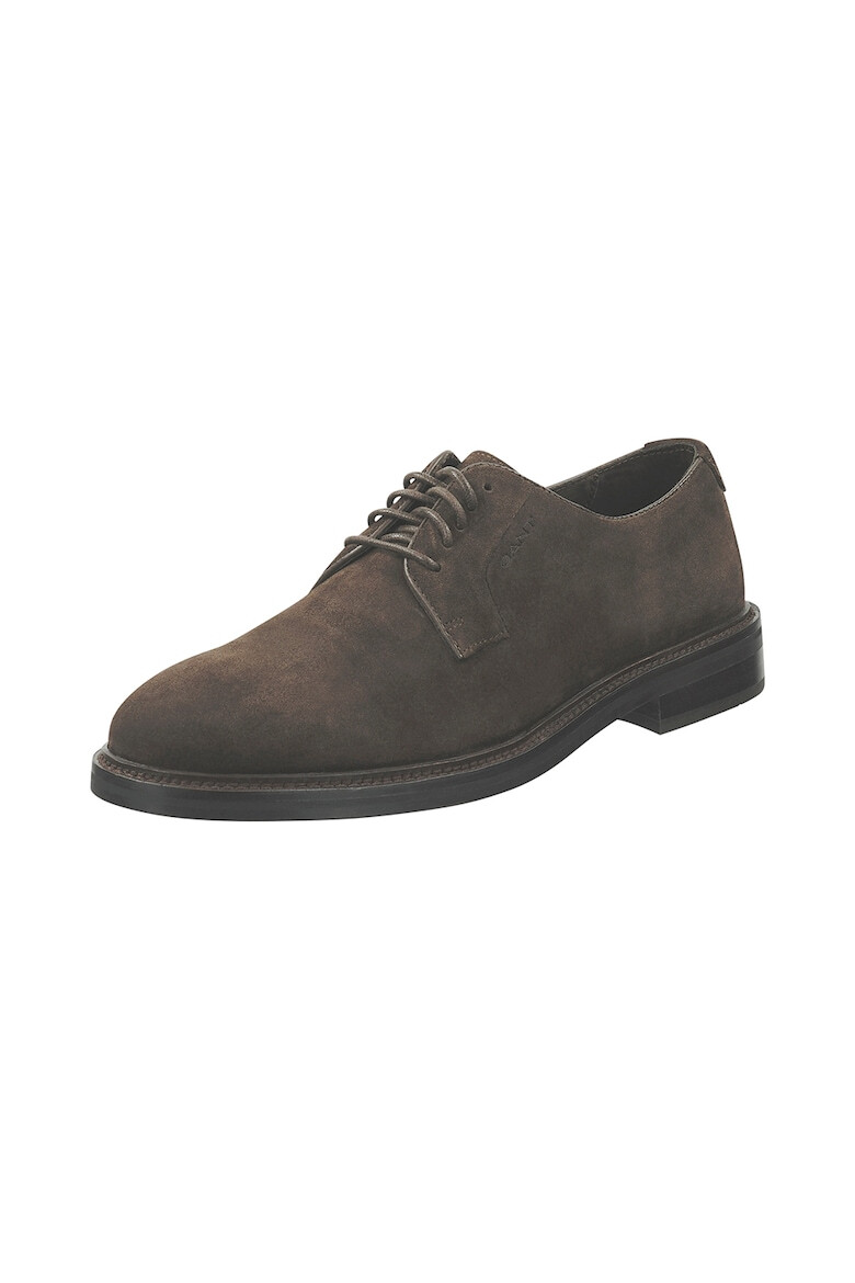 Gant Pantofi derby de piele intoarsa - Pled.ro