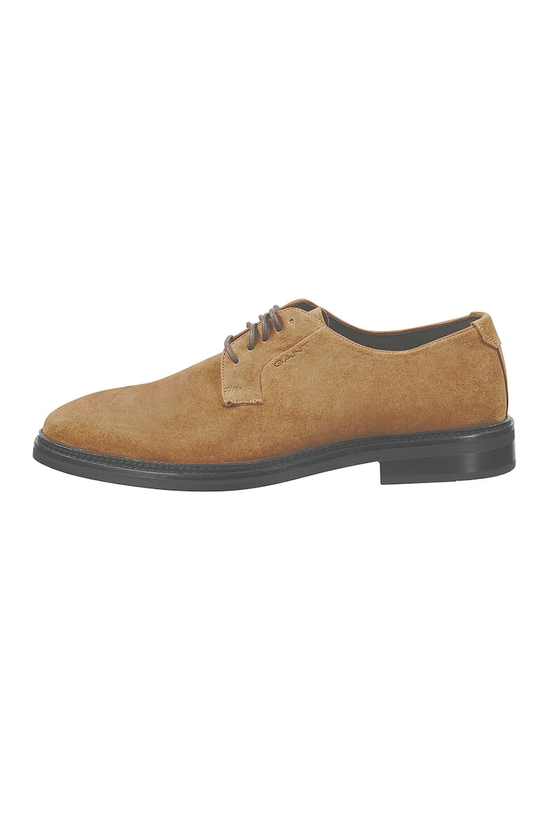 Gant Pantofi derby de piele intoarsa - Pled.ro