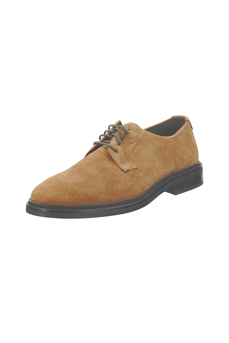 Gant Pantofi derby de piele intoarsa - Pled.ro