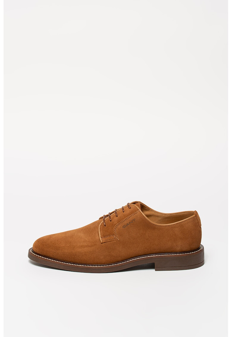 Gant Pantofi derby de piele intoarsa St. Akron - Pled.ro