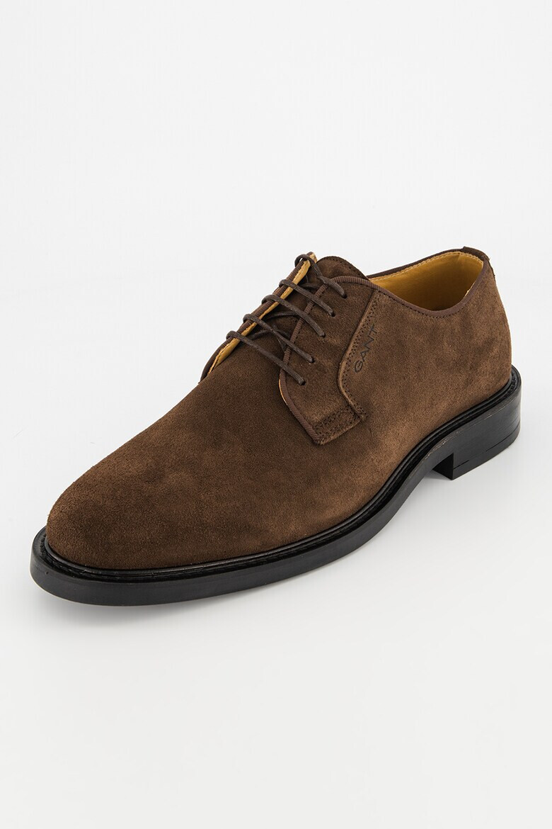 Gant Pantofi derby de piele intoarsa St Akron - Pled.ro