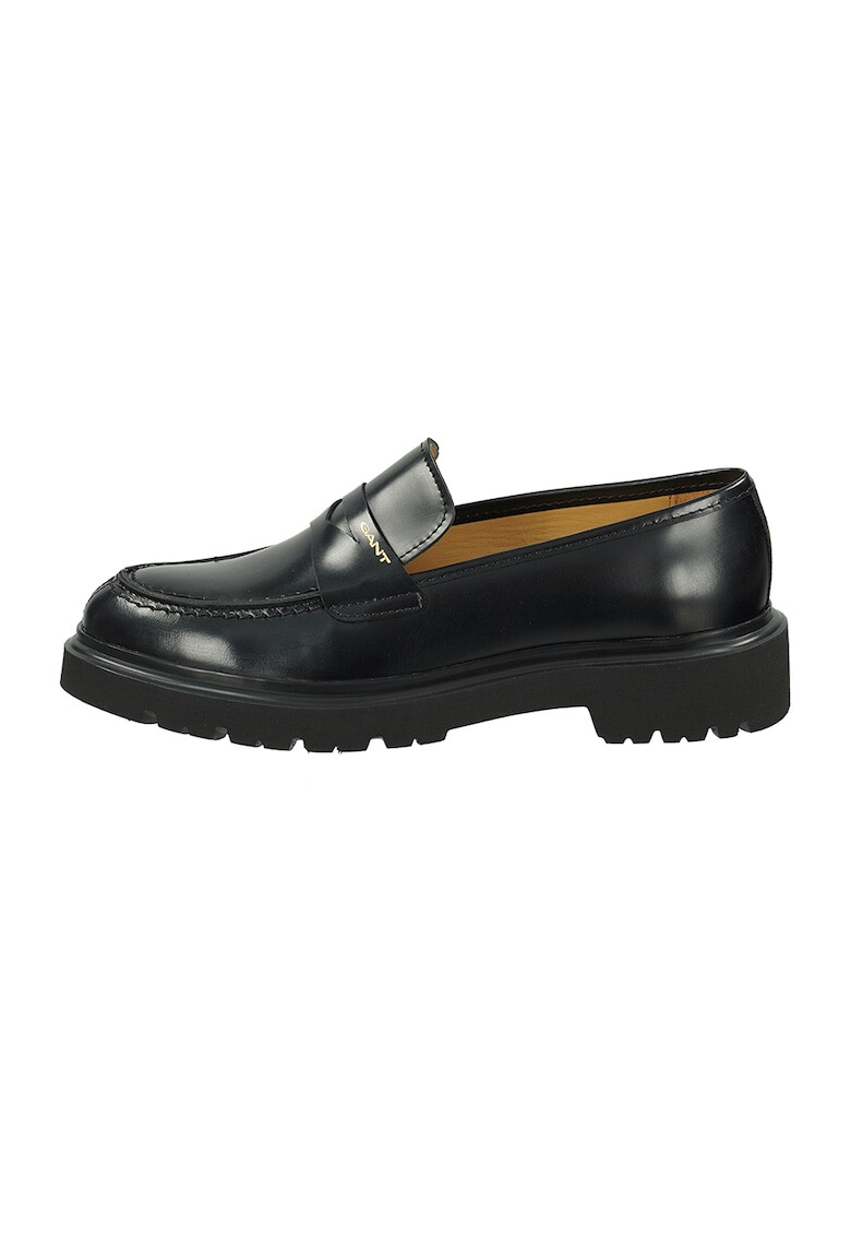 Gant Pantofi loafer de piele cu varf rotund - Pled.ro