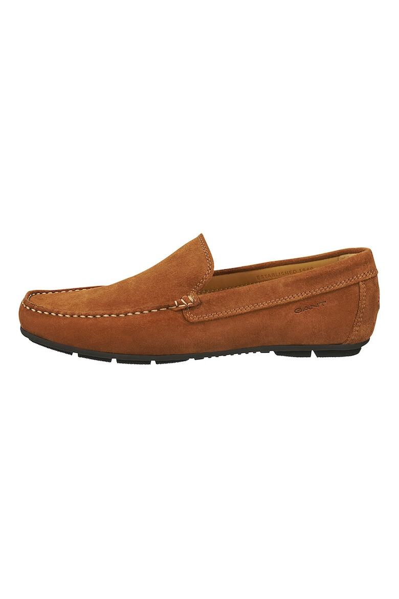 Gant Pantofi loafer din piele intoarsa cu model uni - Pled.ro