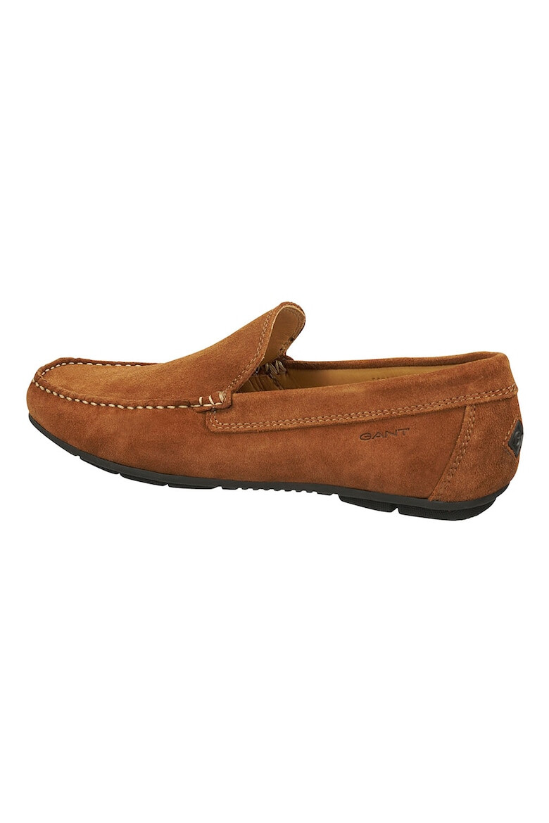 Gant Pantofi loafer din piele intoarsa cu model uni - Pled.ro