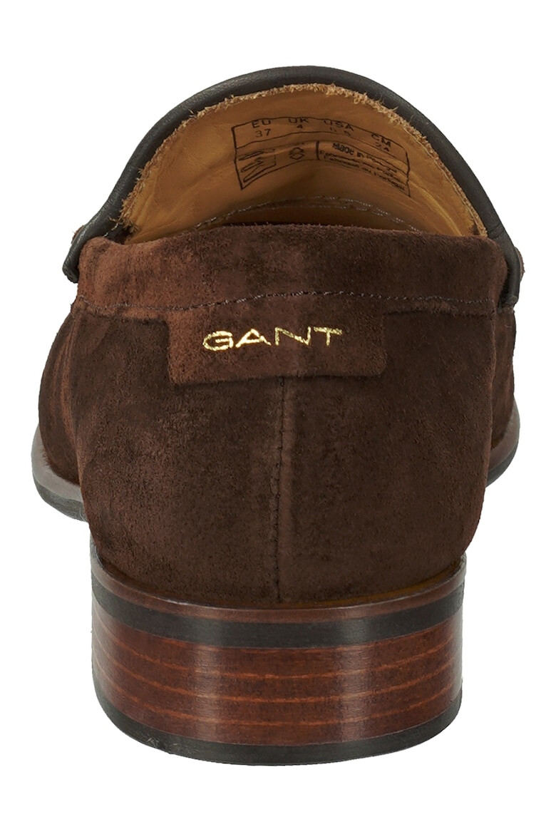 Gant Pantofi loafer uni de piele intoarsa - Pled.ro