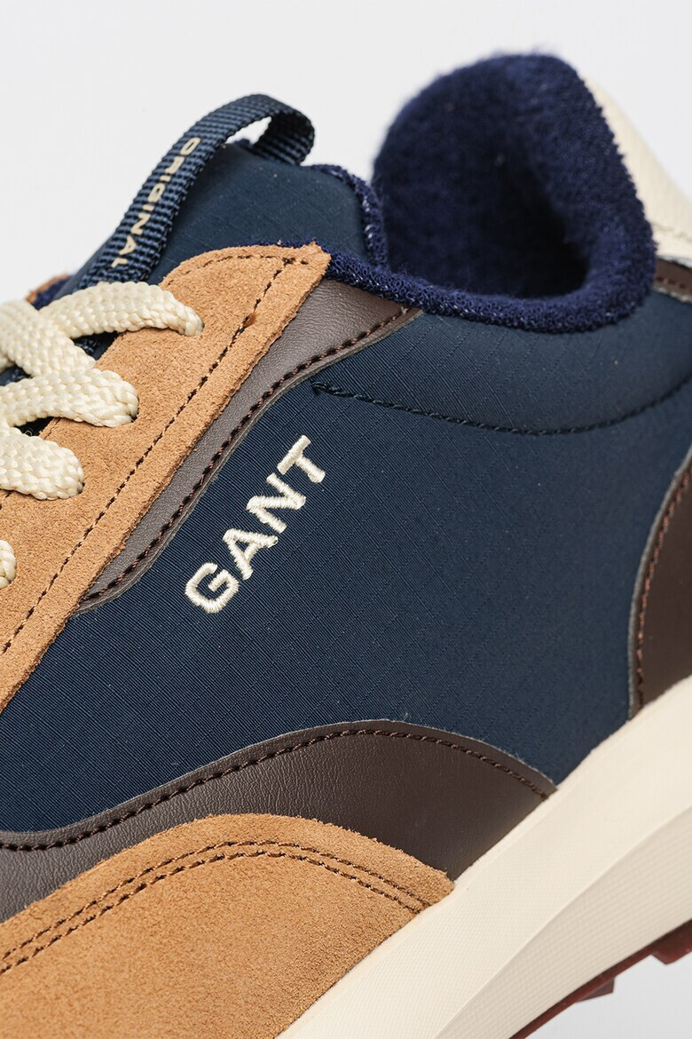 Gant Pantofi sport cu garnituri din piele intoarsa - Pled.ro