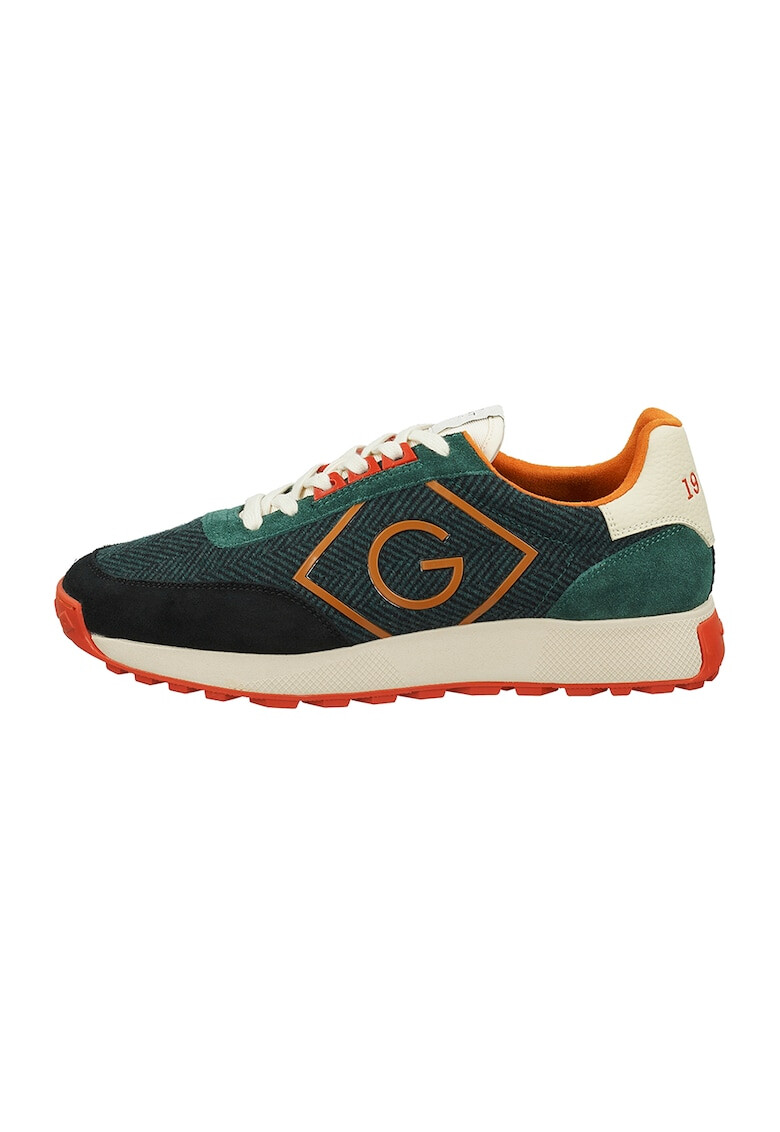 Gant Pantofi sport de piele intoarsa si material textil cu aspect colorblock - Pled.ro