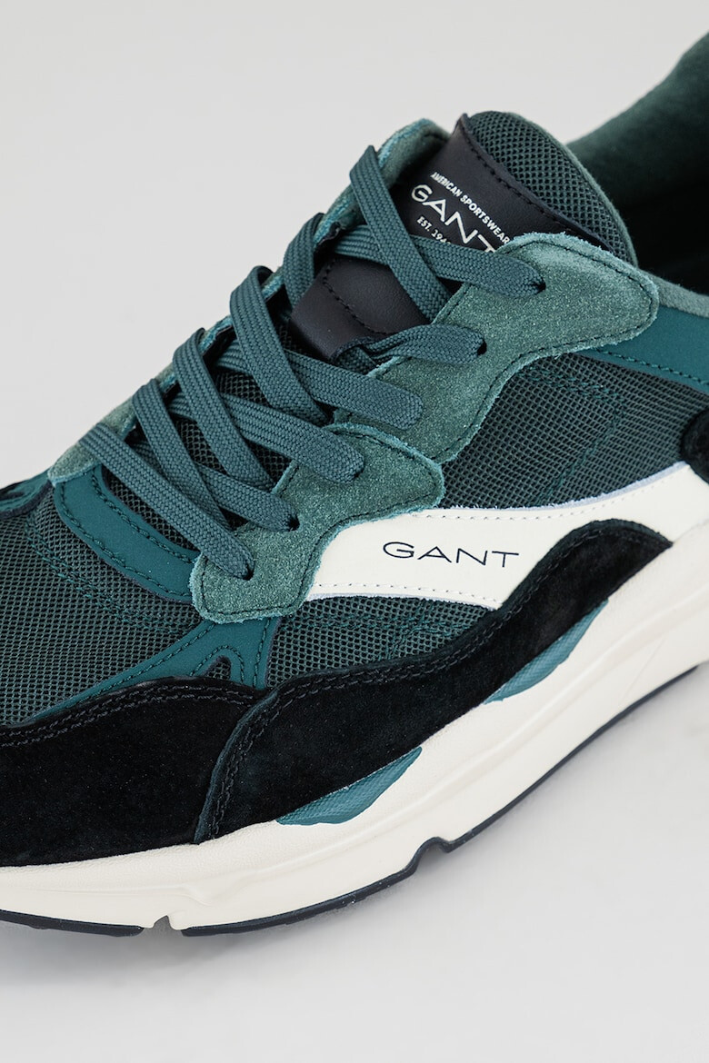 Gant Pantofi sport de piele nabuc cu insertii de plasa - Pled.ro