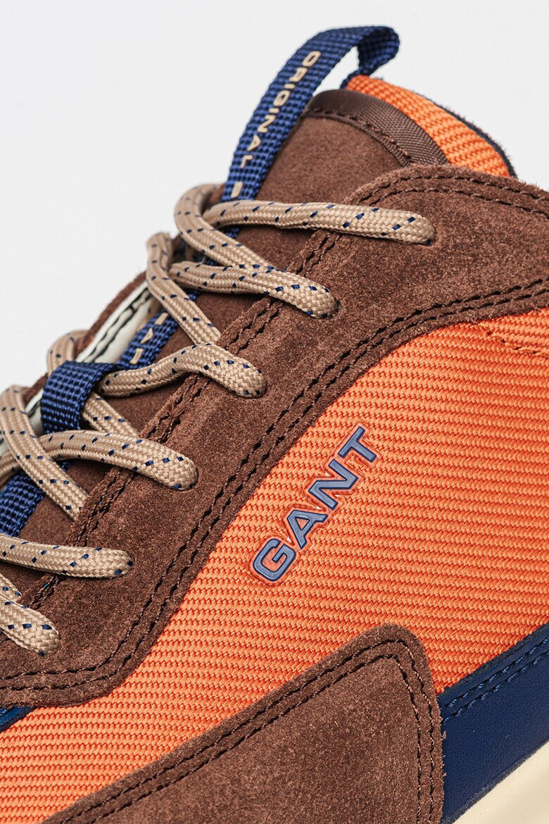 Gant Pantofi sport din material textil cu garnituri de piele intoarsa - Pled.ro