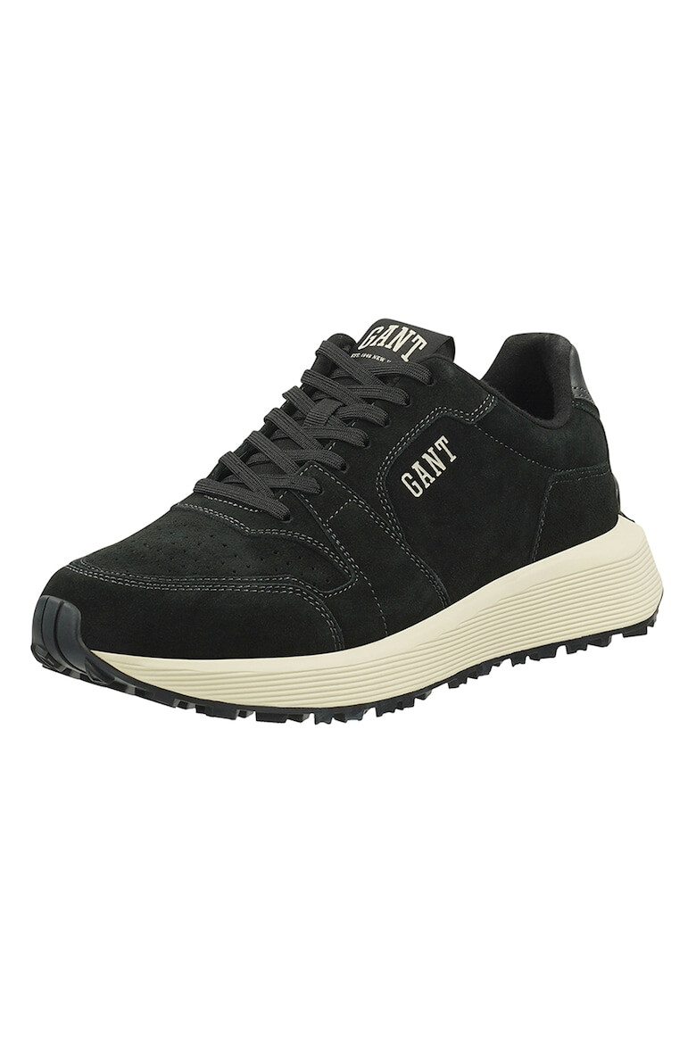 Gant Pantofi sport din piele intoarsa cu detalii perforate Ronder - Pled.ro