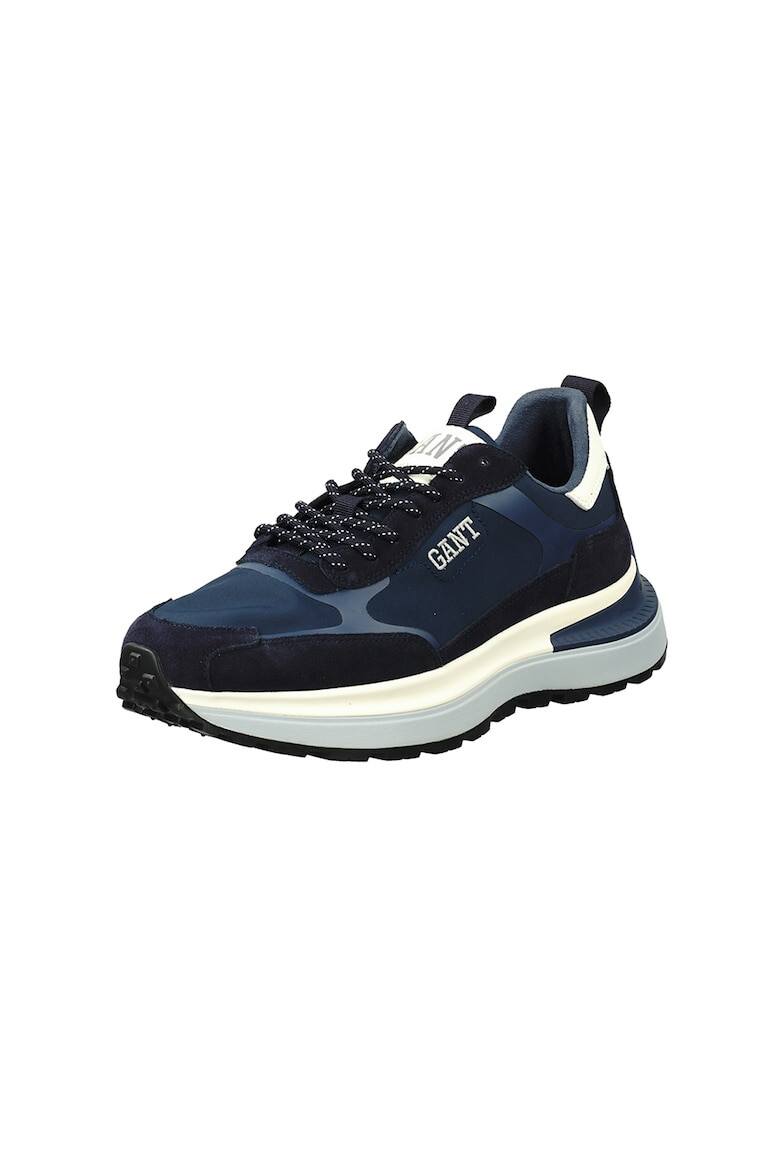 Gant Pantofi sport low-cut cu garnituri de piele intoarsa - Pled.ro