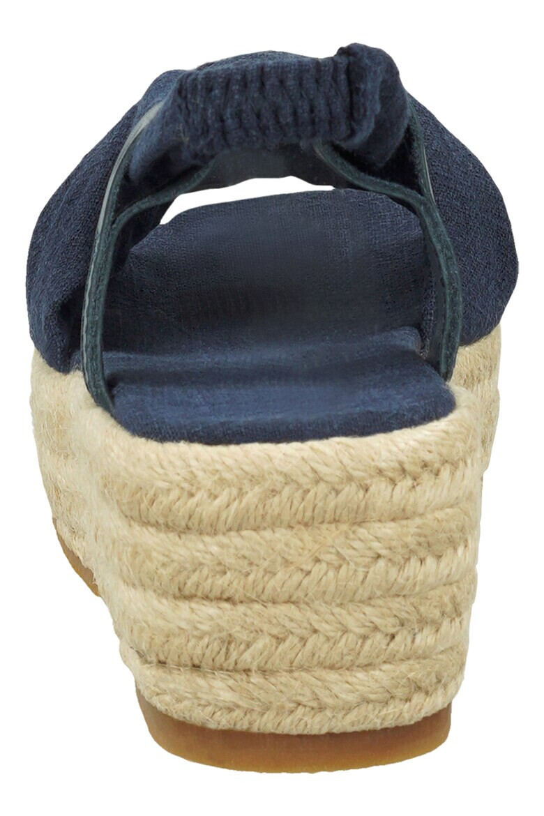 Gant Sandale tip espadrile cu talpa wedge si model cu nod - Pled.ro