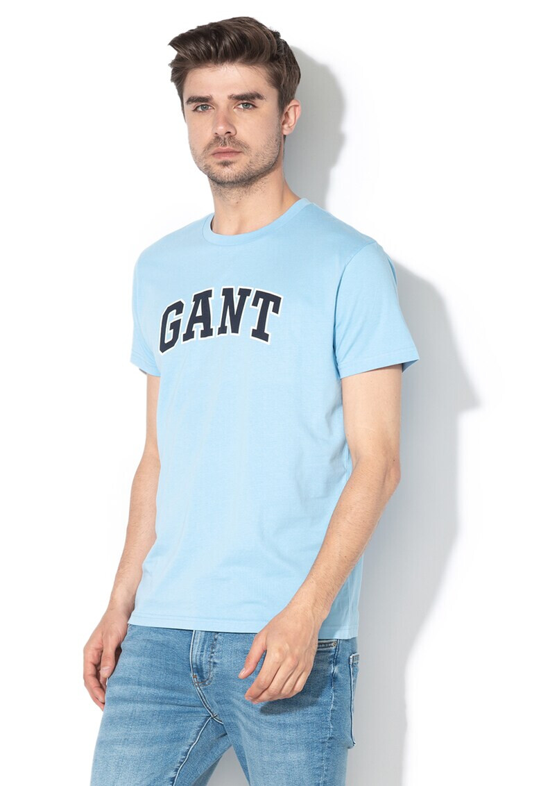 Gant Tricou cu imprimeu logo - Pled.ro