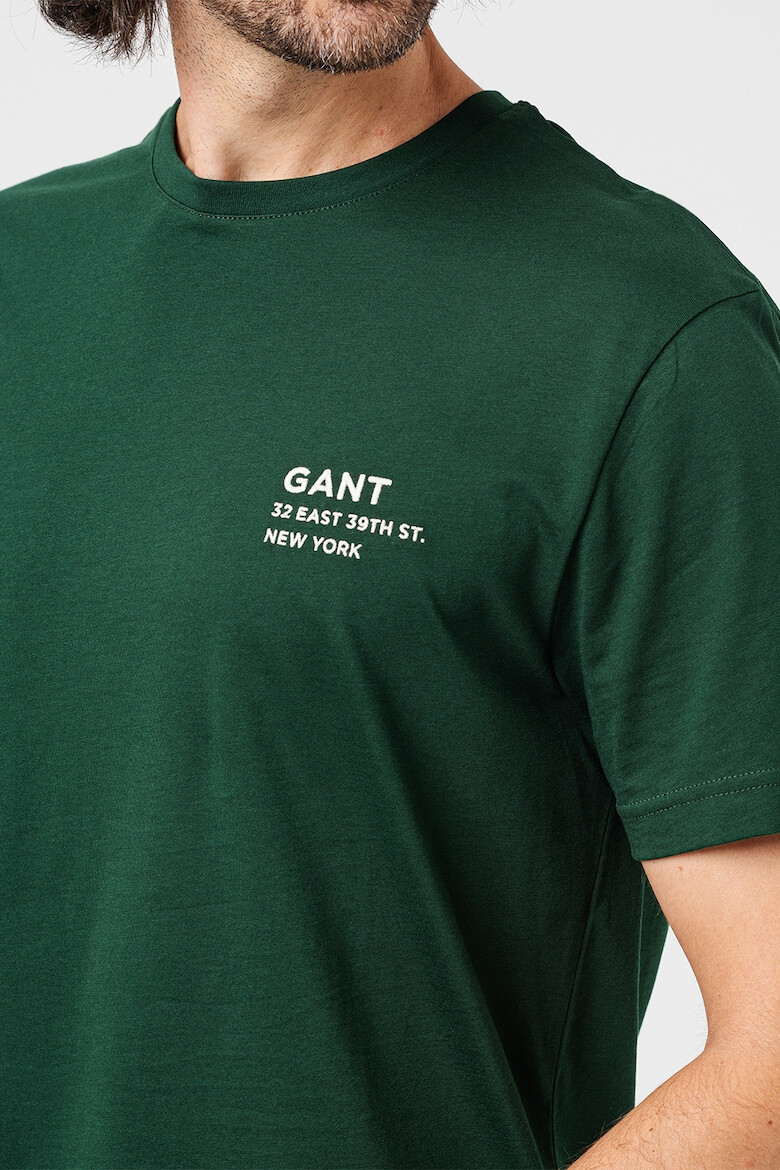 Gant Tricou cu imprimeu logo - Pled.ro