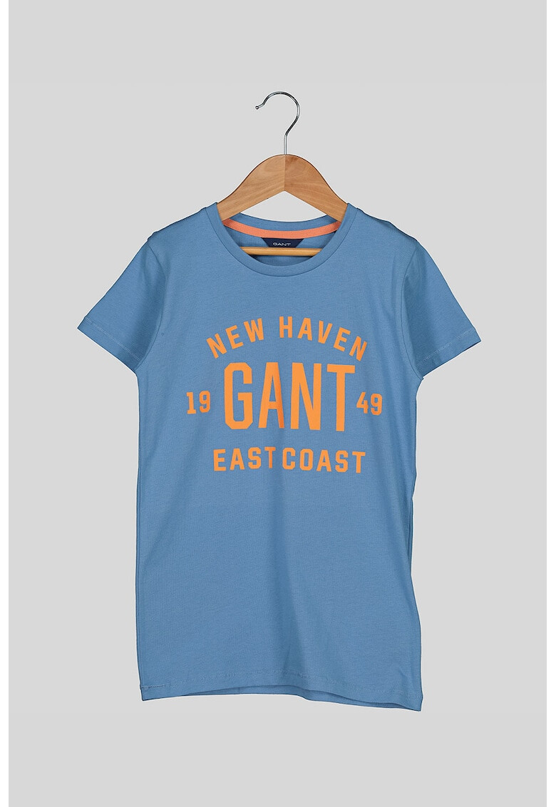 Gant Tricou cu imprimeu text - Pled.ro