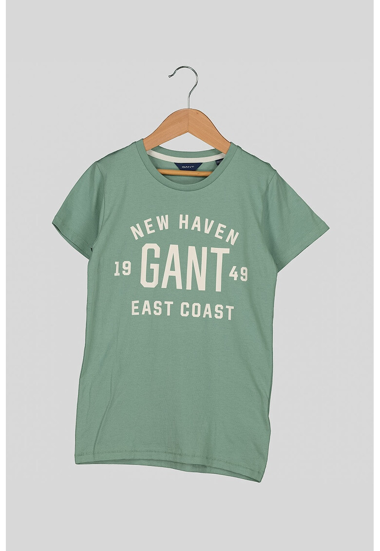 Gant Tricou cu imprimeu text - Pled.ro