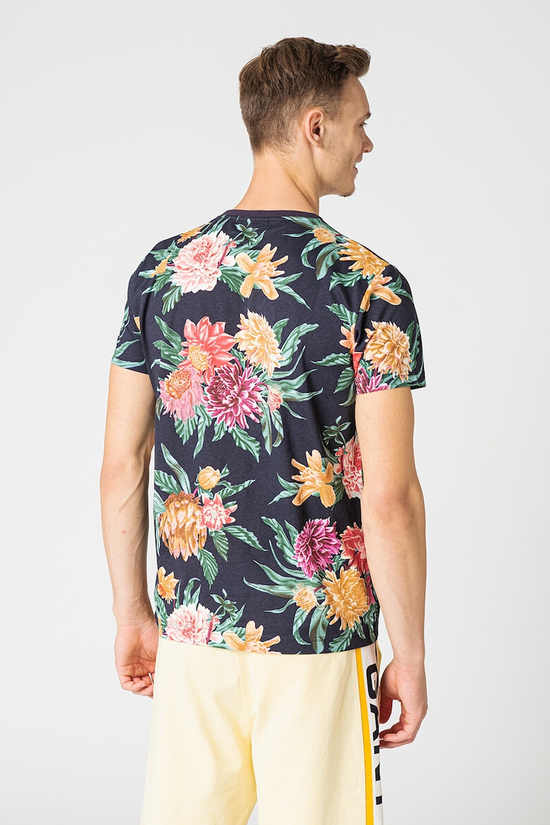 Gant Tricou de bumbac cu impimeu Dahlia - Pled.ro