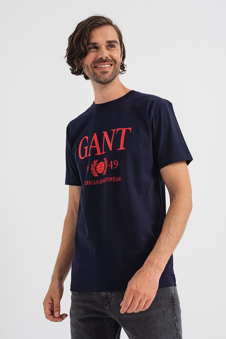 Gant Tricou de bumbac cu logo - Pled.ro