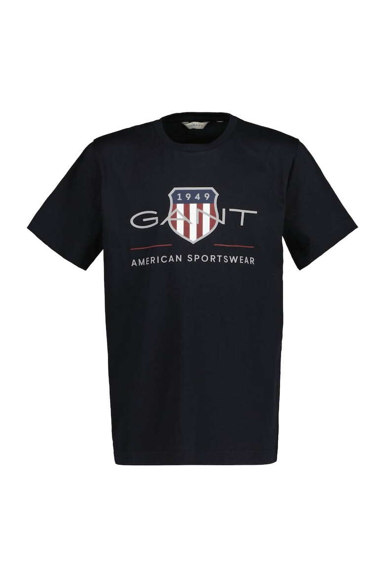 Gant Tricou de bumbac cu logo Archive Shield - Pled.ro