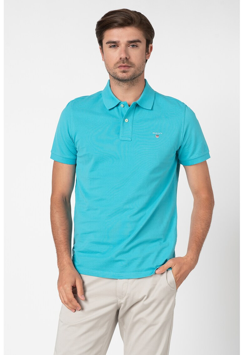 Gant Tricou polo cu broderie logo - Pled.ro