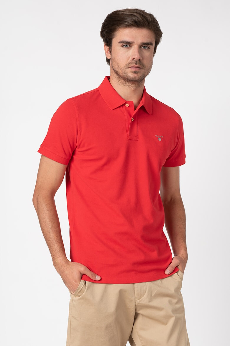 Gant Tricou polo cu broderie logo - Pled.ro