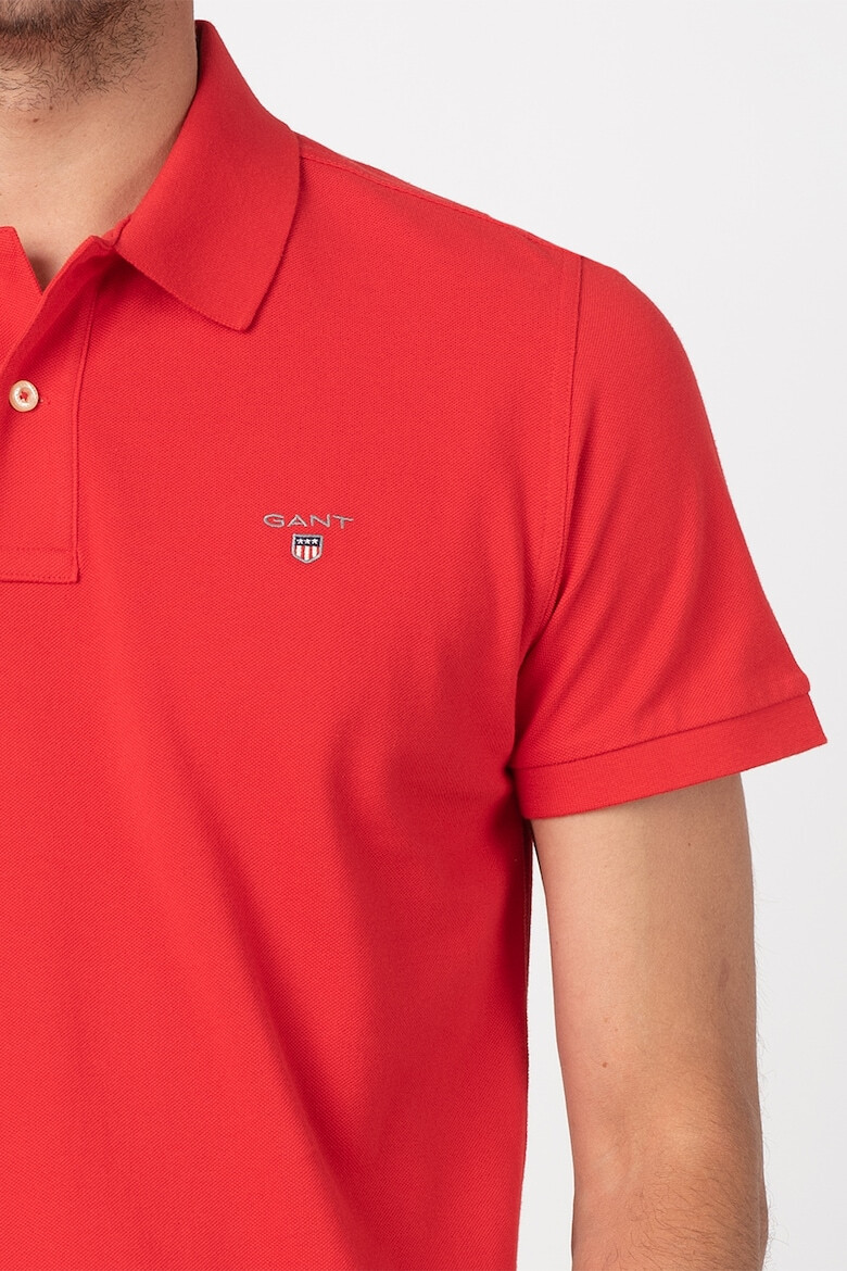 Gant Tricou polo cu broderie logo - Pled.ro