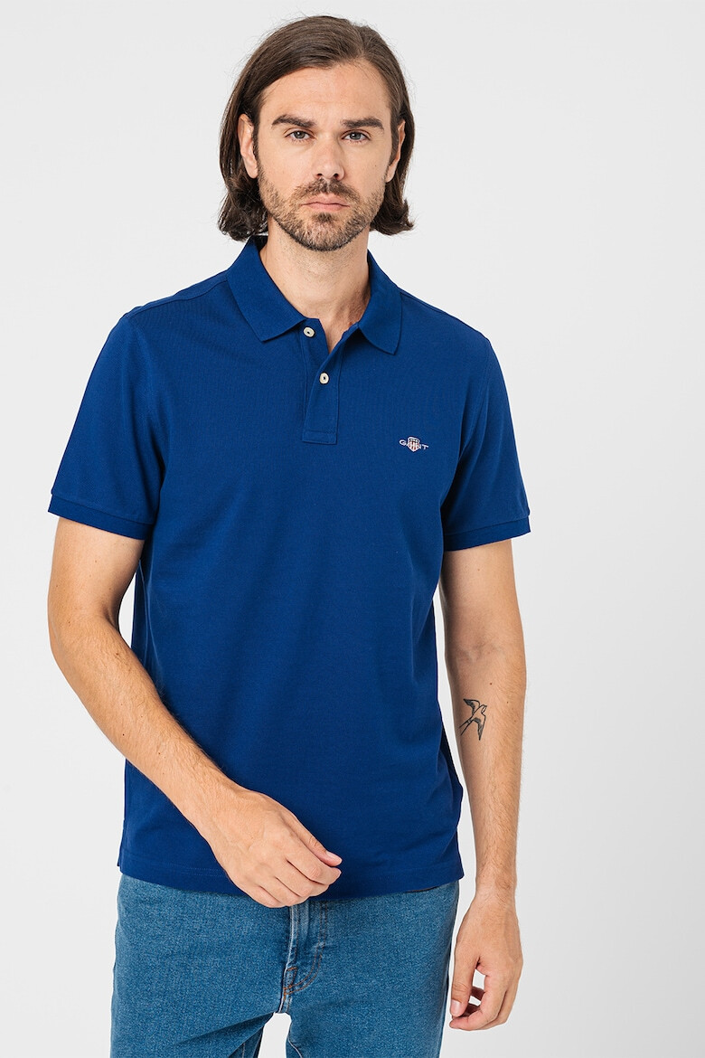 Gant Tricou polo cu broderie logo - Pled.ro