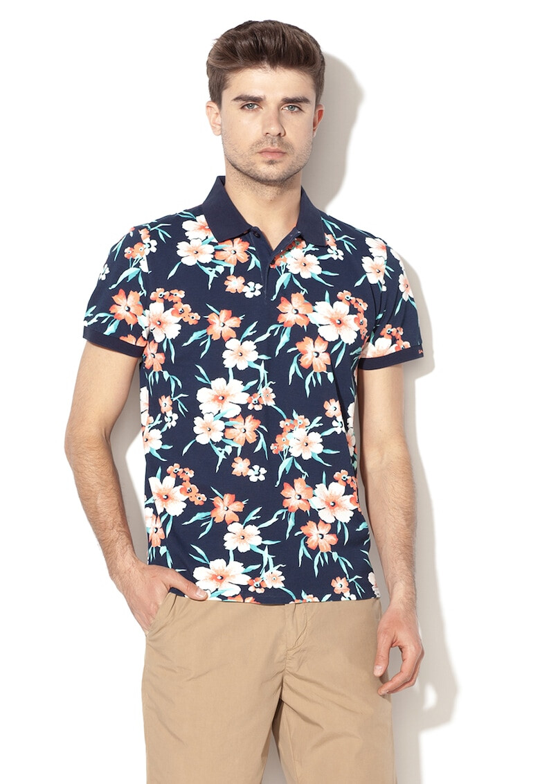 Gant Tricou polo cu imprimeu floral - Pled.ro