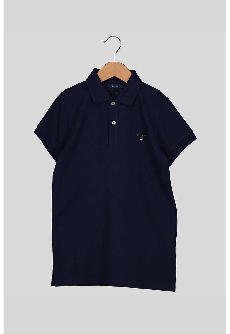 Gant Tricou polo cu logo discret - Pled.ro